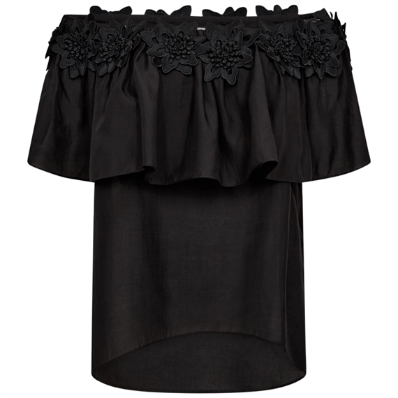 Copenhagen Muse CMMOLLY Top, Sort